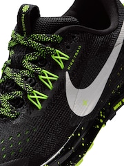 Nike Black Volt Youth Pegasus Trail 5 Trail Running Trainers - Image 9 of 9