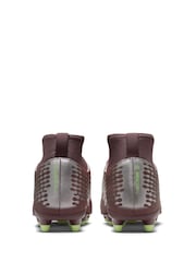 Nike Brown Jr. Mercurial Superfly 10 Club "Kylian MbappÃ©" Little/MG Football Cleats High-Tops - Image 3 of 8