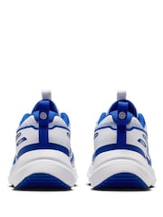 Nike White/Navy Youth Cosmic Running Trainers - Image 5 of 11