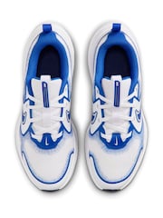 Nike White/Navy Youth Cosmic Running Trainers - Image 6 of 11
