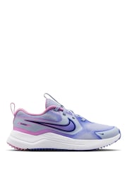 Nike Lilac Purple Youth Cosmic Running Trainers - Image 1 of 7