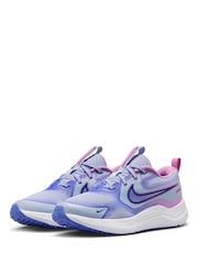 Nike Lilac Purple Youth Cosmic Running Trainers - Image 2 of 7
