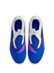 Nike Blue Phantom 360 Academy Multi Ground Football Boots - Image 11 of 11