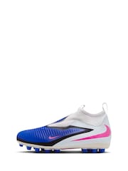 Nike Blue Phantom 360 Academy Multi Ground Football Boots - Image 5 of 11