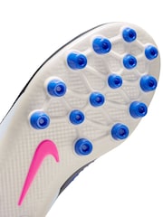 Nike Blue Phantom 360 Academy Multi Ground Football Boots - Image 7 of 11