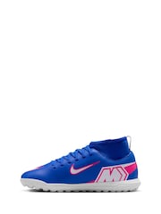 Nike Blue Jr. Mercurial Superfly 10 Club Turf Football Boots - Image 5 of 10