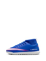 Nike Blue Jr. Mercurial Superfly 10 Club Turf Football Boots - Image 6 of 10