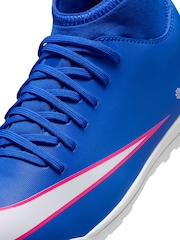 Nike Blue Jr. Mercurial Superfly 10 Club Turf Football Boots - Image 8 of 10