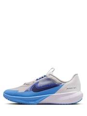 Nike Grey/Blue Youth Sonic Fly Running Trainers - Image 3 of 11
