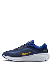 Nike University Blue Youth Stellar Ride Trainers - Image 4 of 11