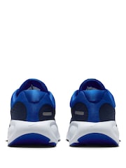 Nike University Blue Youth Stellar Ride Trainers - Image 6 of 11