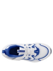 Nike White/Blue Junior Cosmic Running Trainers - Image 3 of 4
