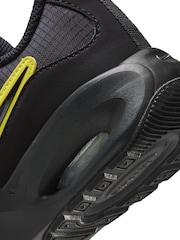 Nike Black Yellow Junior Air Max Nova Trainers - Image 10 of 11