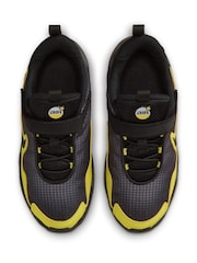 Nike Black Yellow Junior Air Max Nova Trainers - Image 11 of 11