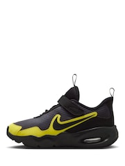 Nike Black Yellow Junior Air Max Nova Trainers - Image 7 of 11