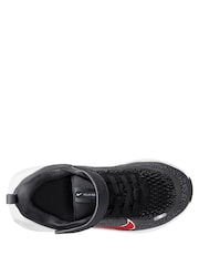 Nike Black/Red Junior Stellar Ride Trainers - Image 6 of 9