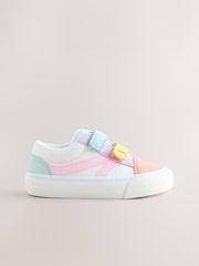 ألوان هادئة متعددة - حذاء رياضي Touch Fastening Trainers - صورة 2 من 5