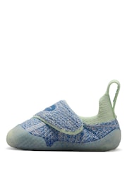 Nike Blue/Green Infant Swoosh 1 Trainers - Image 5 of 11