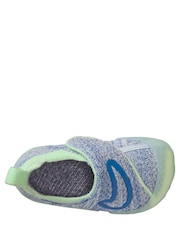 Nike Blue/Green Infant Swoosh 1 Trainers - Image 6 of 11