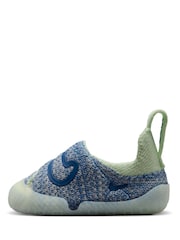 Nike Blue/Green Infant Swoosh 1 Trainers - Image 7 of 11