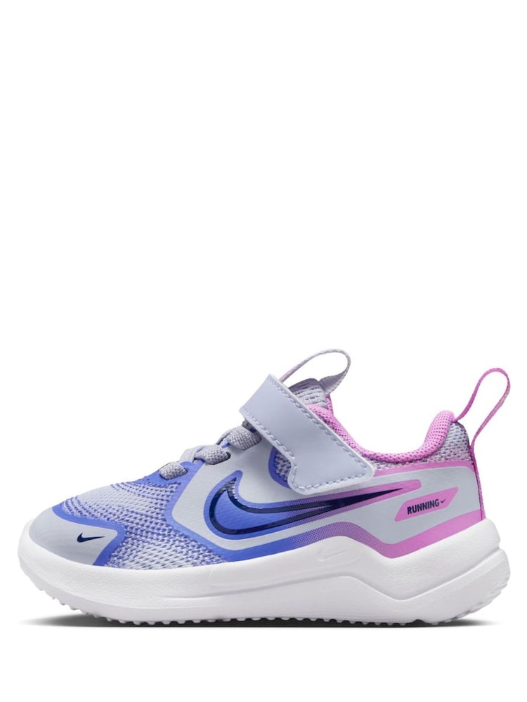 Nike Lilac Purple Infant Cosmic Running Trainers - Image 2 of 10 Nike Lilac Purple Infant Cosmic Running Trainers - Image 2 of 10