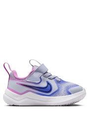 Nike Lilac Purple Infant Cosmic Running Trainers - Image 3 of 10