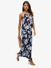 Superdry Blue Beach Cami Maxi Dress - Image 3 of 8
