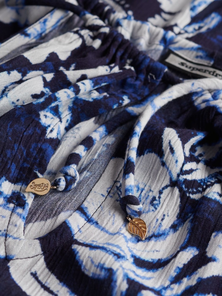 Superdry Blue Beach Cami Maxi Dress - Image 8 of 8 Superdry Blue Beach Cami Maxi Dress - Image 8 of 8