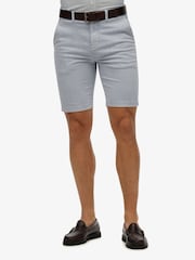 Superdry Grey Vintage International Shorts - Image 1 of 7