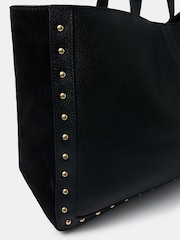 Accessorize Stud Leather Shopper Bag - Imagen 2 de 2
