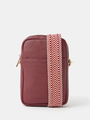 Accessorize Red Slip Pocket Phone Bag - Image 1 of 2