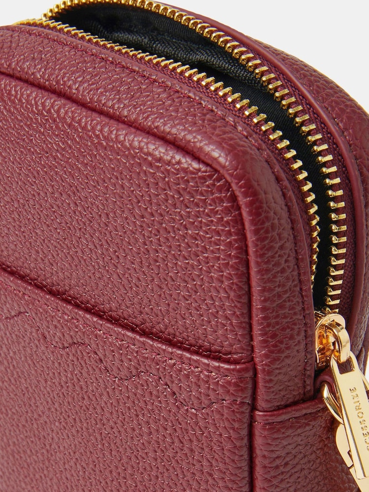 Accessorize Red Slip Pocket Phone Bag - Image 2 of 2