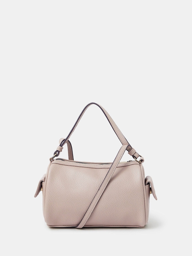 Accessorize Brown Faux Leather Cross-Body Bag - Image 1 of 3