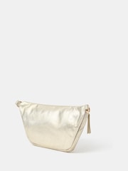 Accessorize Gold Leather Sling Cross-Body Bag - Image 2 of 5