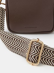 Accessorize Brown Slip Pocket Phone Bag - Image 2 of 2