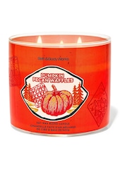 Bath & Body Works Pumpkin Pecan Waffles 3-Wick Candle 411g - Image 1 of 1