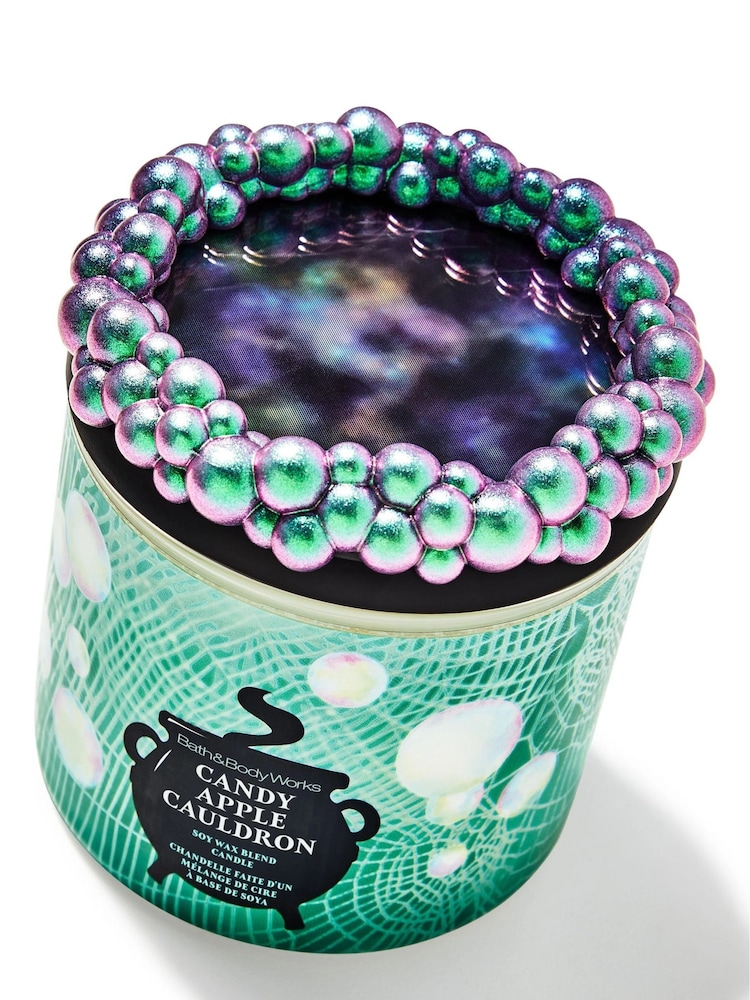 Bath & Body Works Candy Apple Cauldron 3-Wick Candle 411g - Image 2 of 2