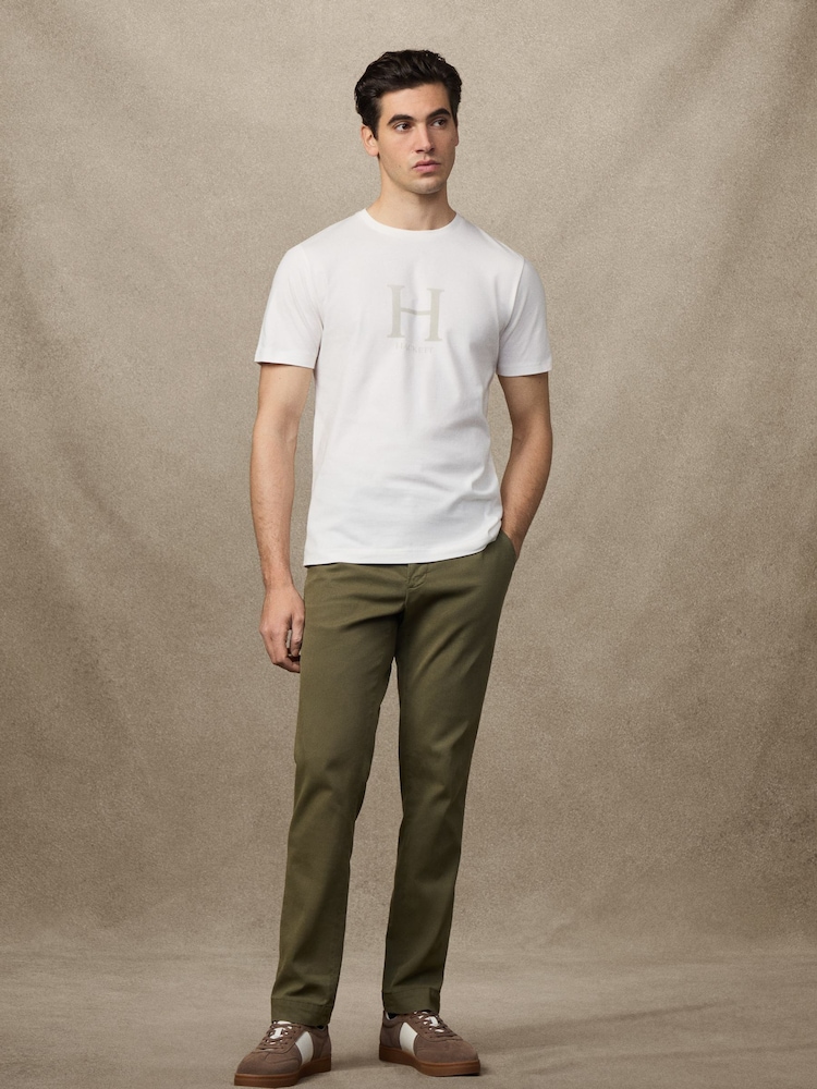 Hackett Classic Fit Blue Heritage Graphic Print T-Shirt - Image 6 of 6 Hackett Classic Fit Blue Heritage Graphic Print T-Shirt - Image 6 of 6