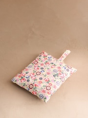 Cath Kidston Yellow Ditsy Floral Print Mini Foldaway Shopper Bag - Image 3 of 3