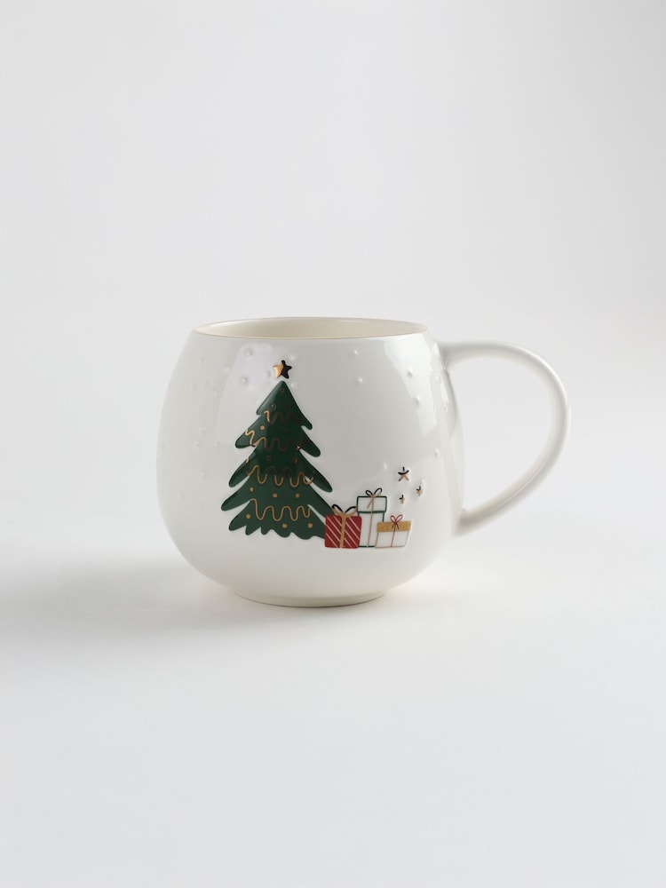 Code Maison Off White Presents Under the Tree Christmas Mug - Image 6 of 6 Code Maison Off White Presents Under the Tree Christmas Mug - Image 6 of 6
