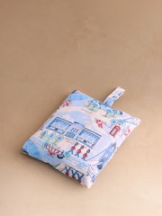 Cath Kidston Blue London Print Mini Foldaway Shopper - Image 2 of 3