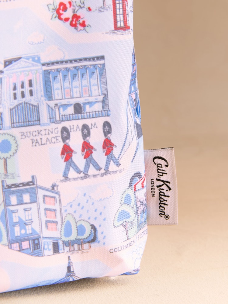 Cath Kidston Blue London Print Mini Foldaway Shopper - Image 3 of 3