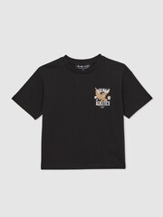 Reiss Black Robinson T-Shirt - Image 2 of 5