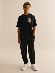 Reiss Black Robinson T-Shirt - Image 4 of 5