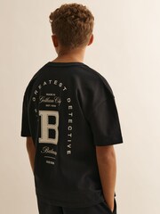 Reiss Black Langstrom T-Shirt - Image 1 of 4