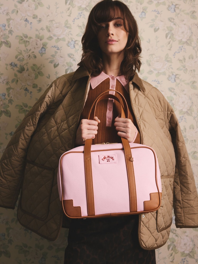 Cath Kidston Pink Tote Laptop All-In-One Bag - Image 1 of 6