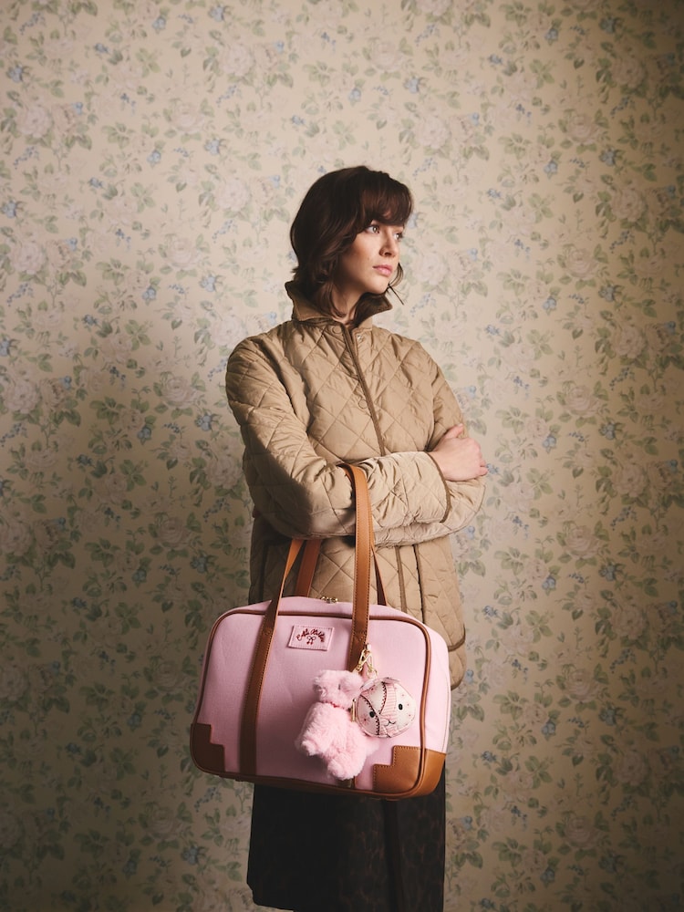 Cath Kidston Pink Tote Laptop All-In-One Bag - Image 2 of 6