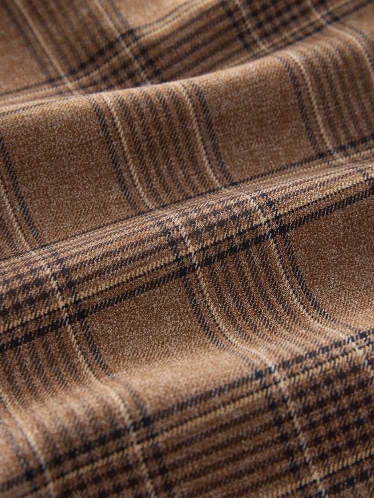 Brown Check Smart Culottes - Image 9 of 9