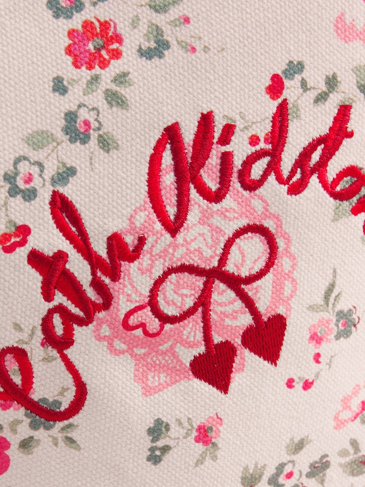 Cath Kidston Cream Hackney Rose Cross Body Bag - Image 8 of 8