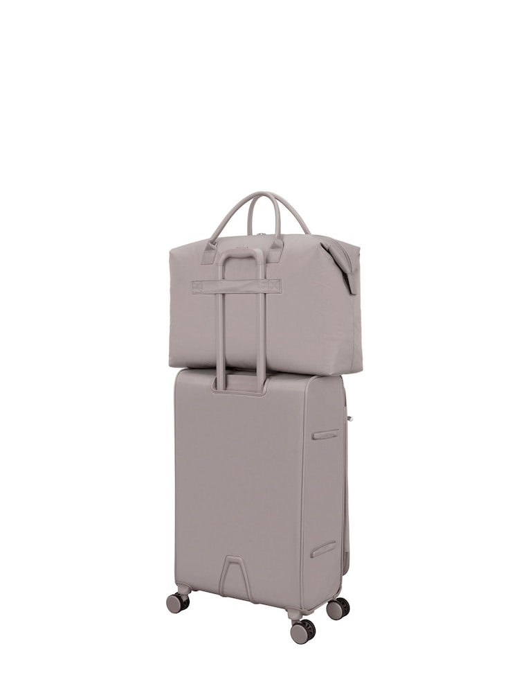 IT Luggage Large Grey Lustrous Luxe Moon Rock Holdall - Image 2 of 10